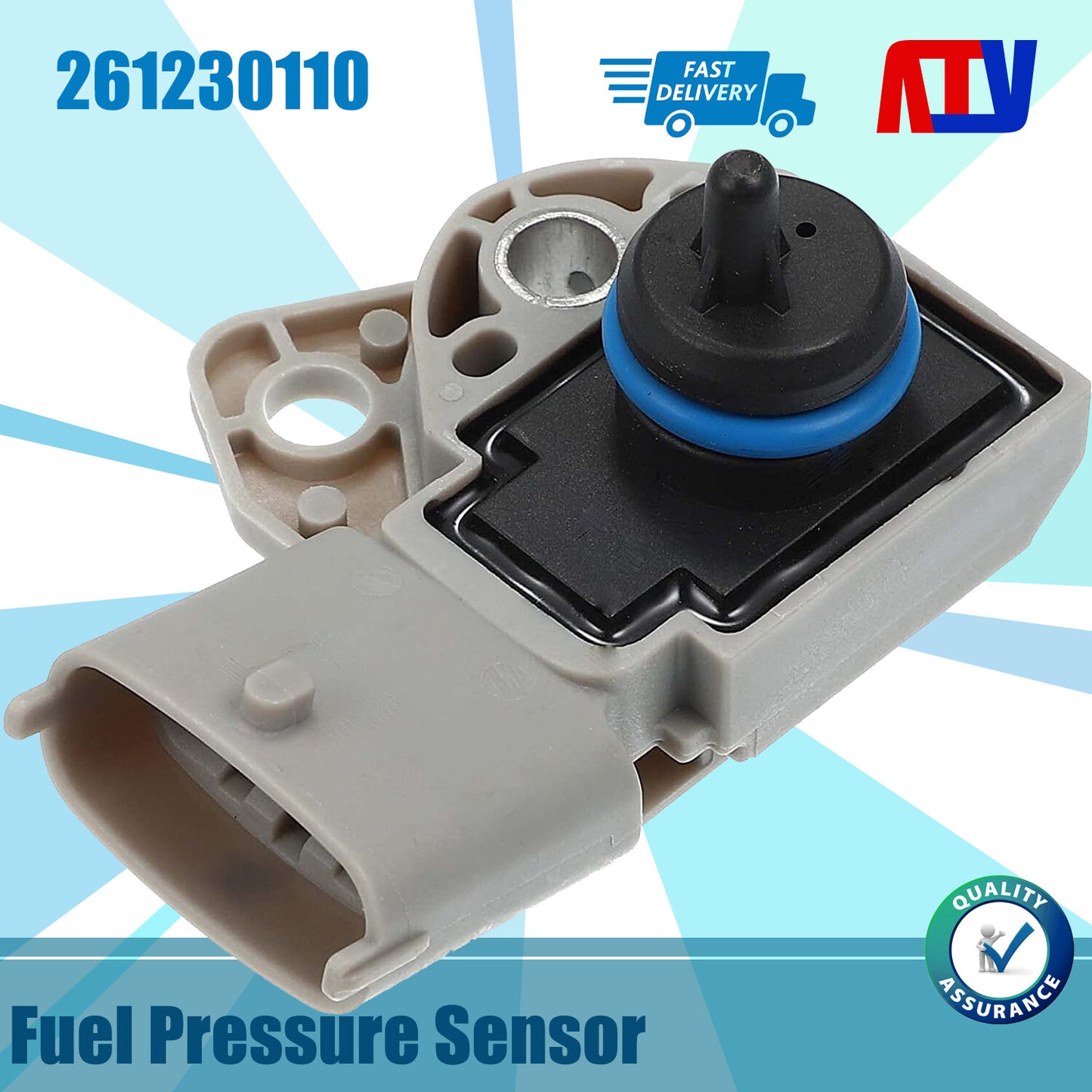 for VOLVO V70 S60 S80 XC70 XC90 Fuel Pressure Sensor 261230110