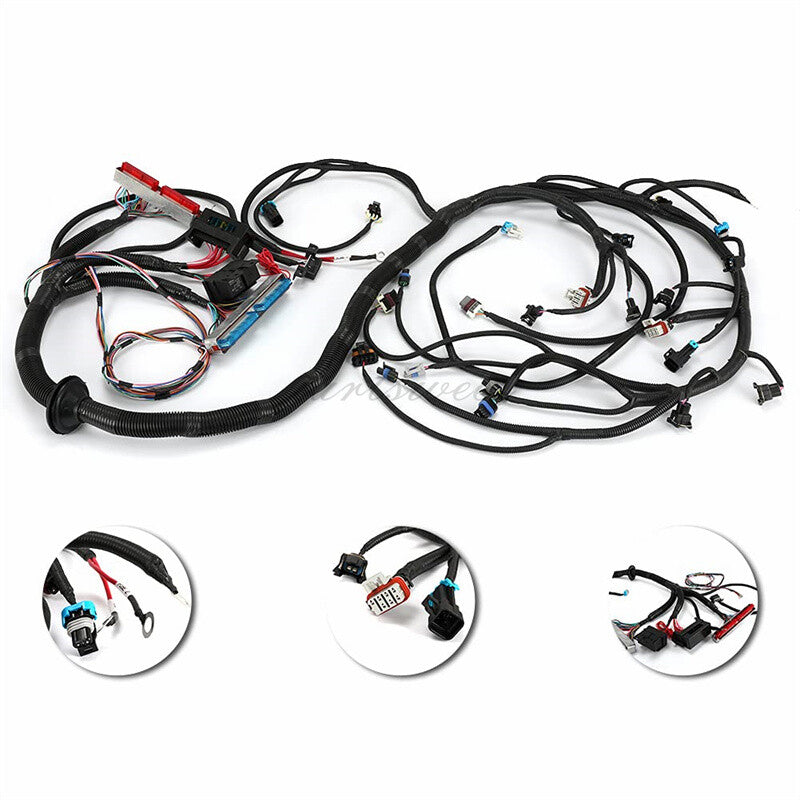 Standalone Wiring Harness for 1997-2006 DBC LS1 T56 or Non-Electric 4.8 5.3 6.0