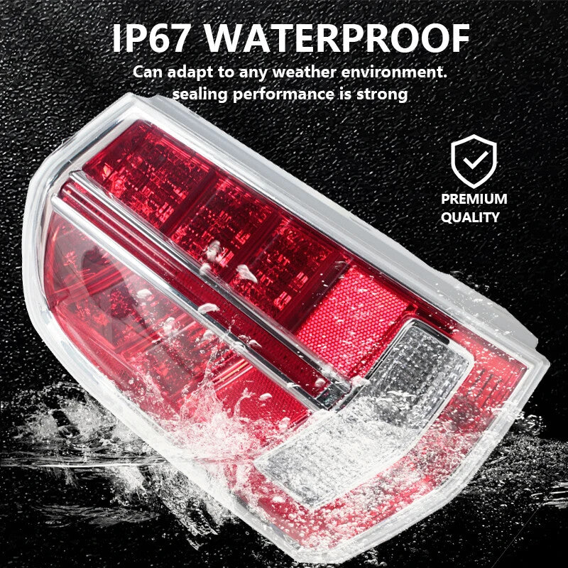 Left side applicable to for Chrysler 300/300C 2012-2014: Taillight, Brake Light, Turn Signal Light