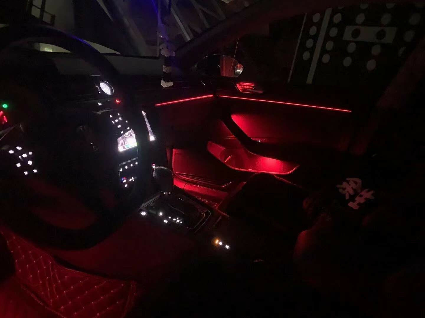64 color Illuminated Retrofit LED Ambient Atmosphere light for VW for golf mk7 mk7.5
