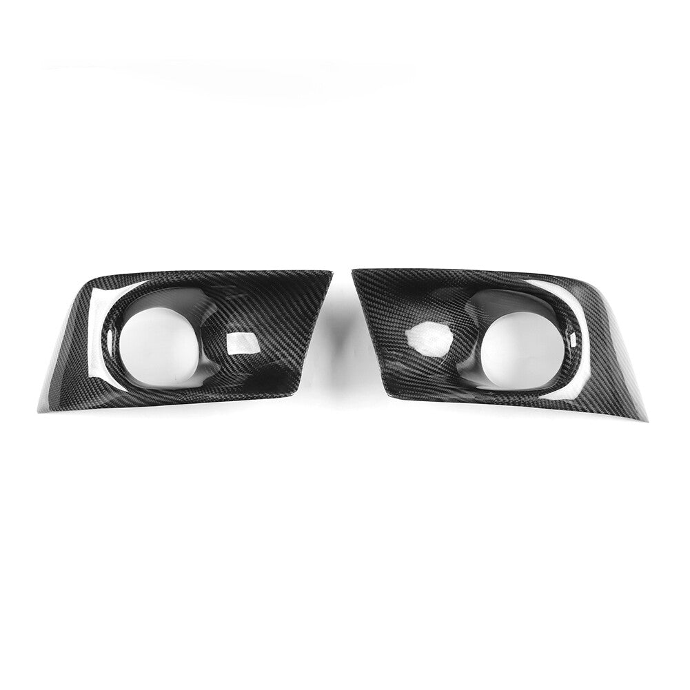 Carbon Fiber Front Fog Light Frame Cover for Subaru Legacy Sedan 2010-2012