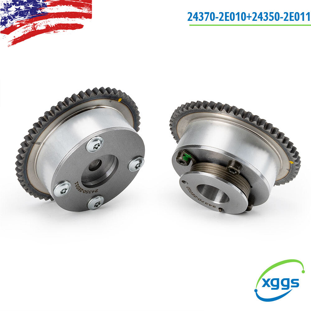 2x VVT Timing Camshaft Gear Sprocket for Hyundai for Elantra for Kia Soul 24370-2E010