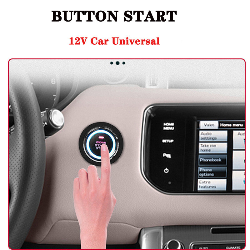 Car ignition switch, engine start button, keyless entry starter, US stock