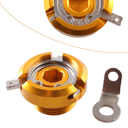 Oil Filler Cap Set Fit for Suzuki GSX 1300 B-King GSXR1000 GSXR1300 Hayabusa Gold