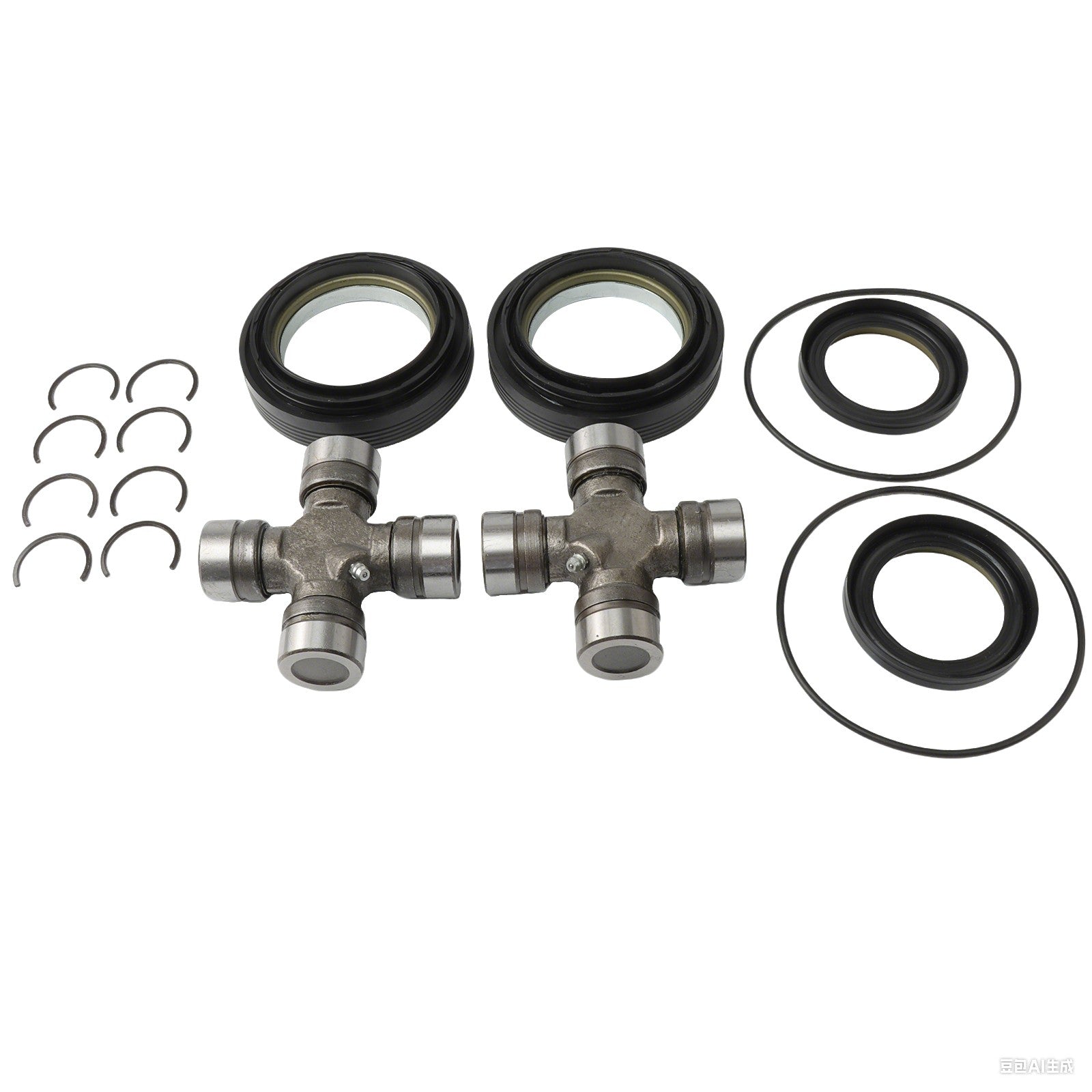 1-piece kit for 98-05 for Ford F250 F350 Super Mission front axle seal and U-joint