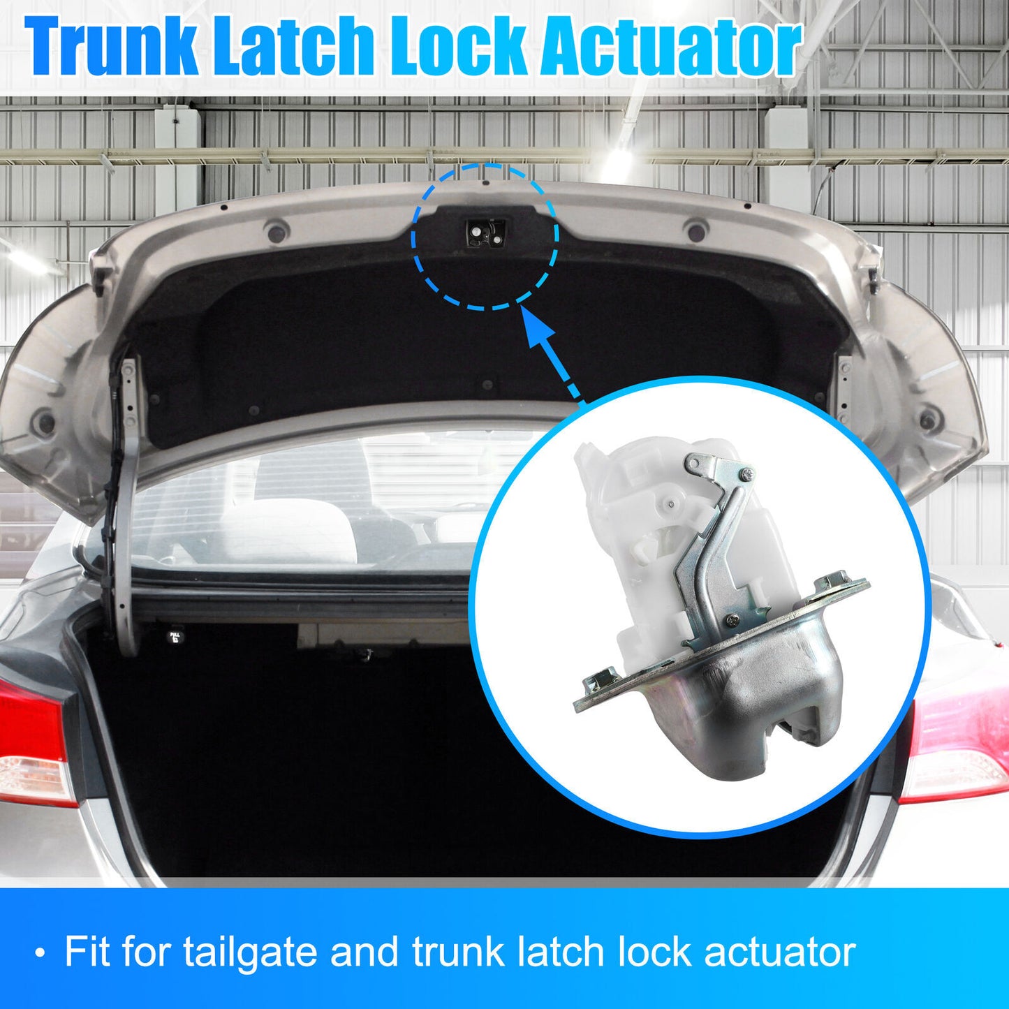 Tailgate Trunk Latch Lock Actuator Motor for 2010-2016 for Subaru Forester