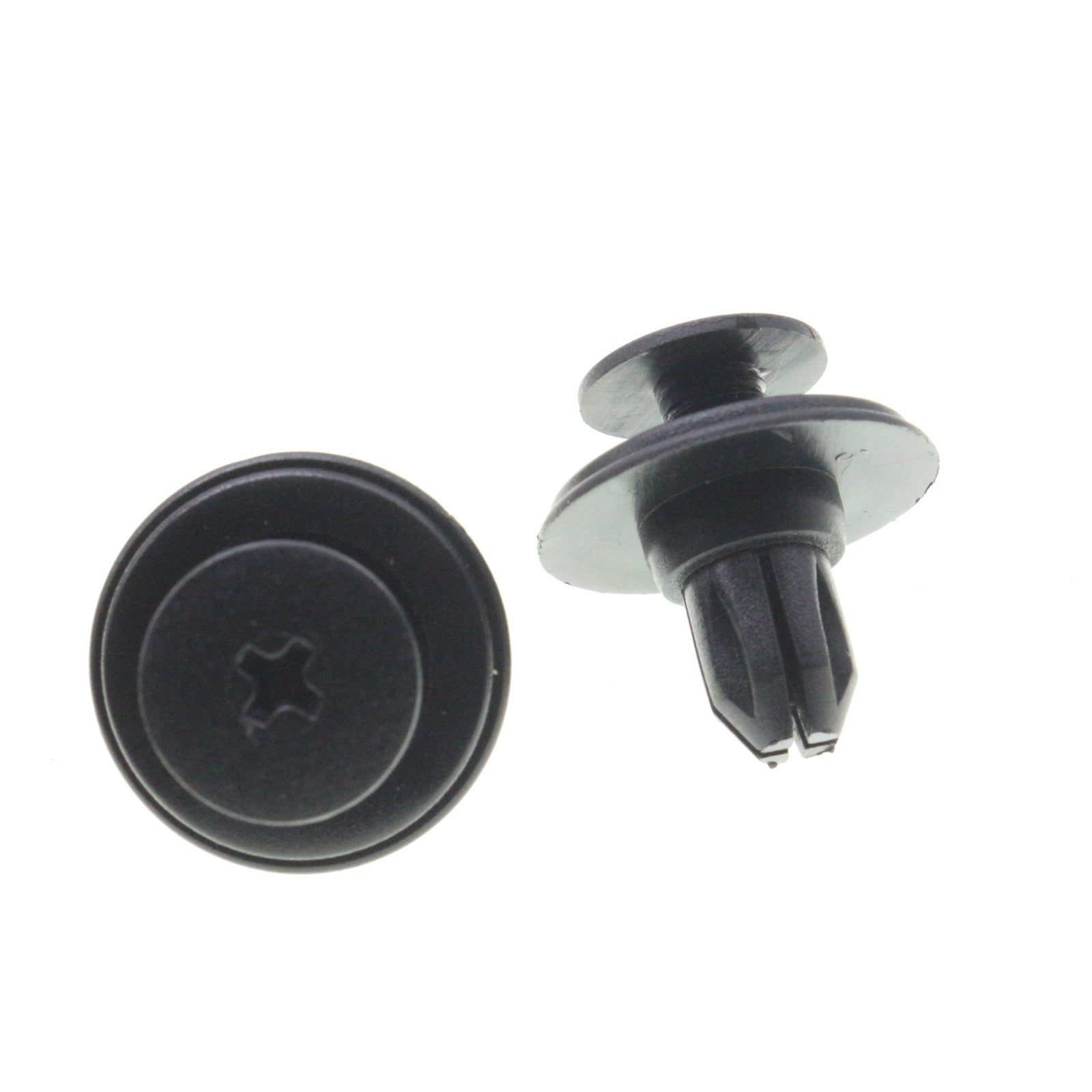 10 Pcs Bumper Fascia Push-Type Retainer Clip for Nissan for Infiniti 01553-03101