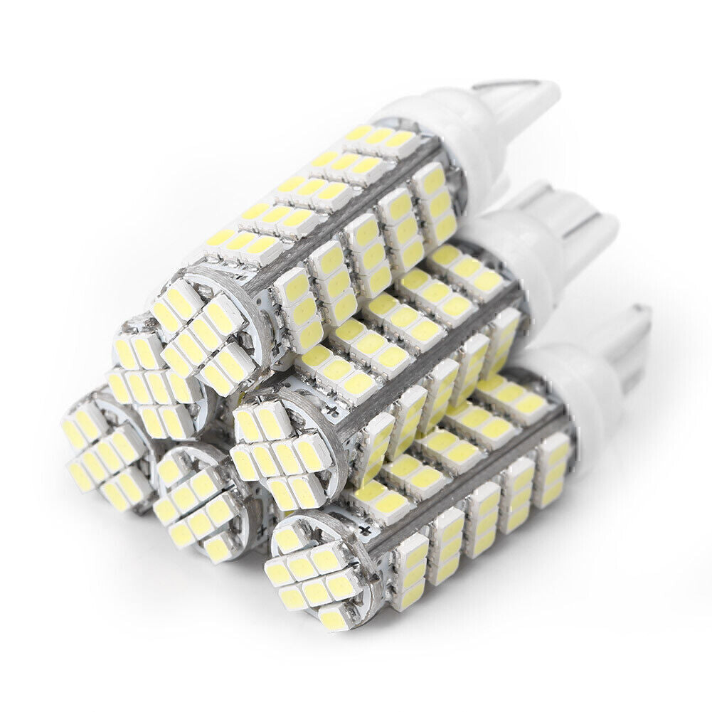 24V T10 1206 68 SMD LED White Bulb Car Door Lights W5W 194 168 Clearance 6pcs