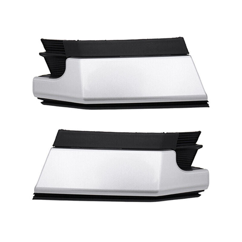 LH RH front grille trailer cover, silver, for Toyota Highlander 2017 (2018-19)