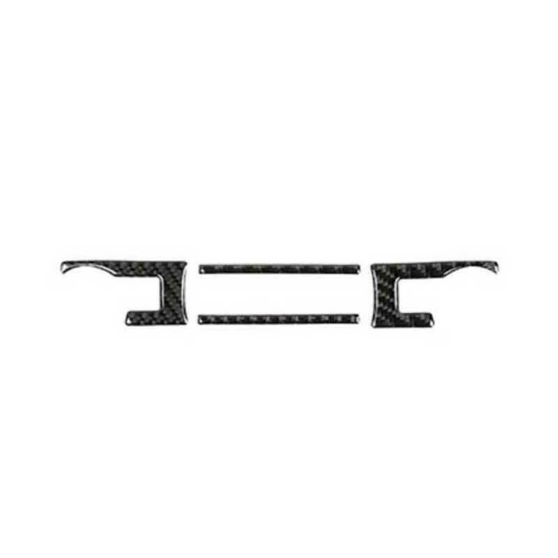 for Ford for Mustang 2015-2022 Carbon Fiber Console Volume Button Control Frame Trim