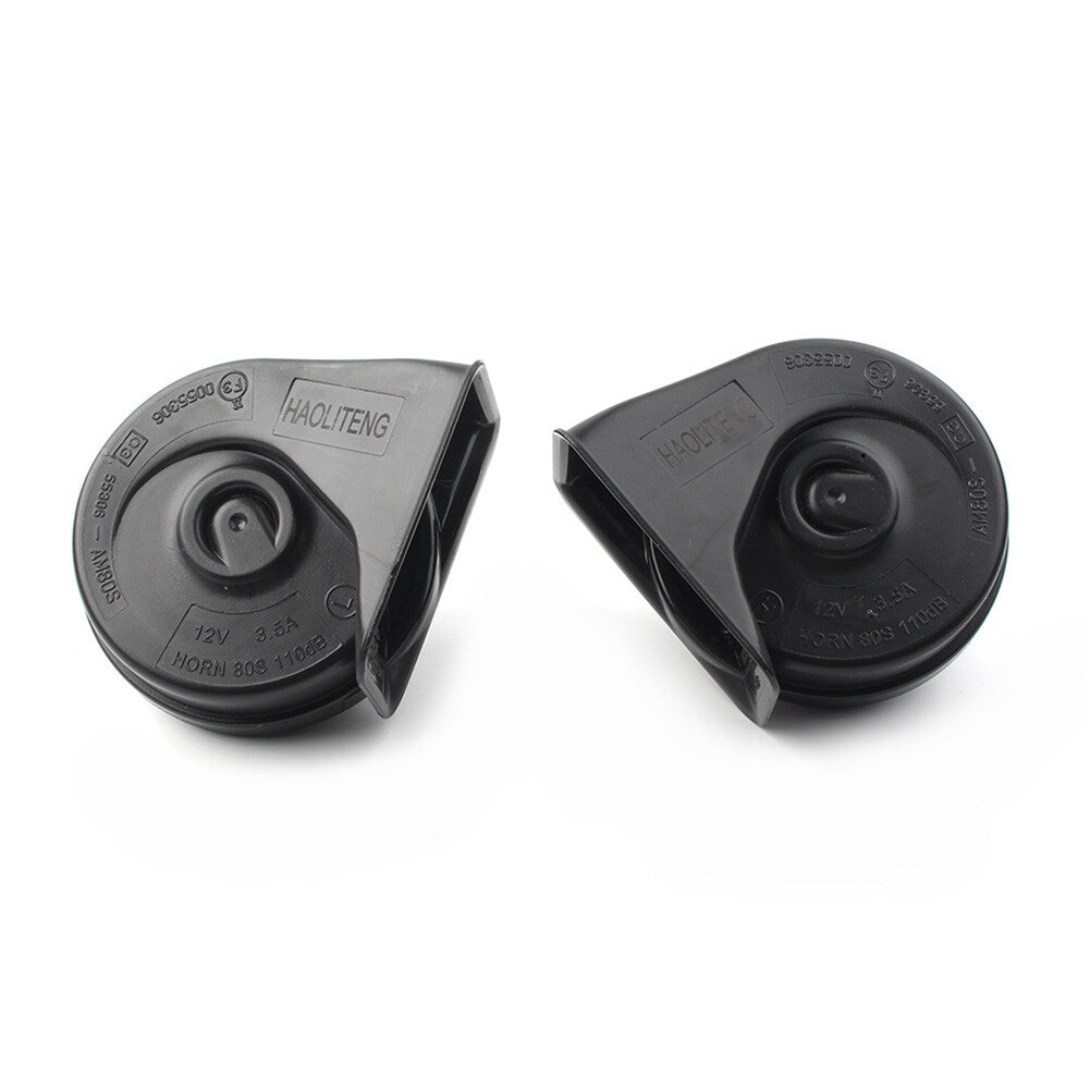 Universal Snail Horn 12V 125db Waterproof Loud Dual Pitch for Honda , for Ford for BMW