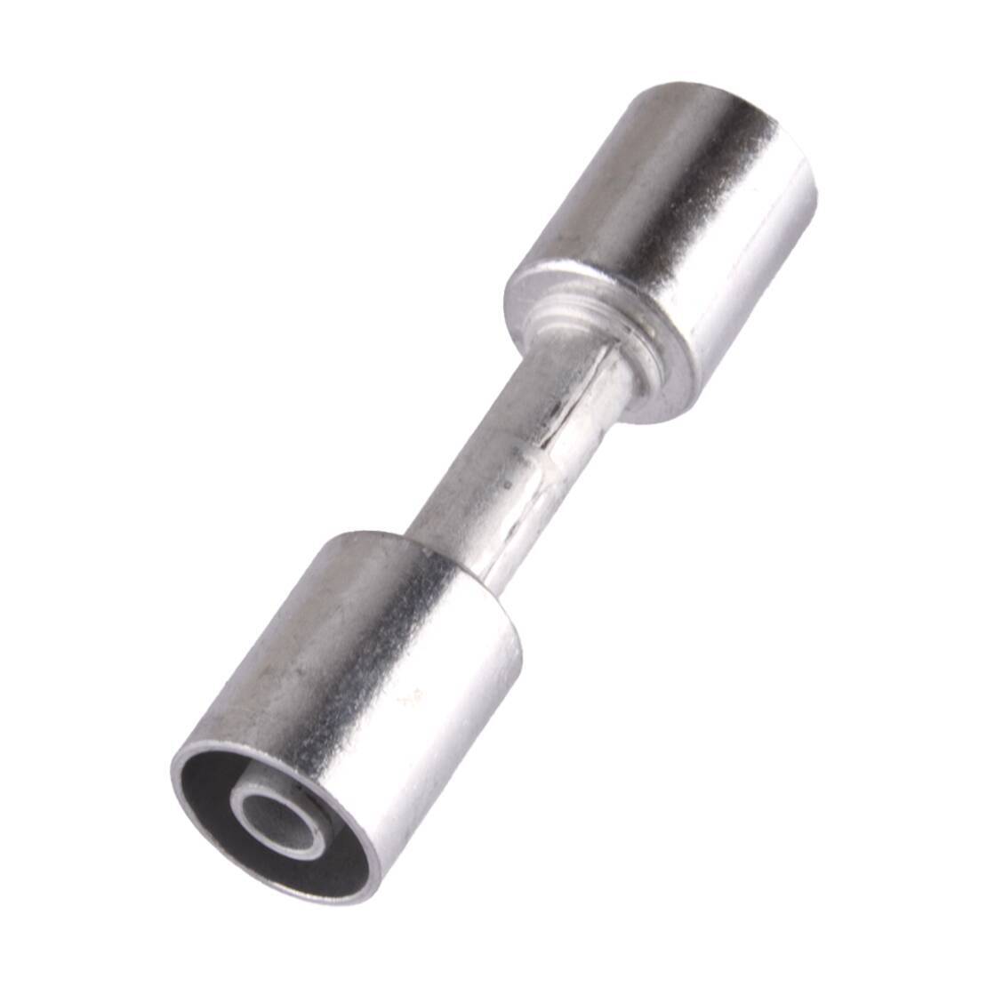 Aluminum Fitting Straight Beadlock Splice Fit For 10 Standard Barrier A/C Hose