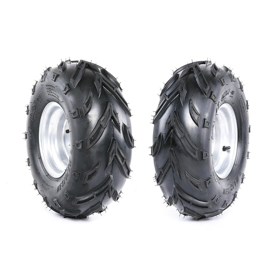 2-pack 16x8-7 tires, wheels, rims, 3 studs, 16x8x7 all-terrain vehicle, four-wheel go-kart, Taodao cooler 125