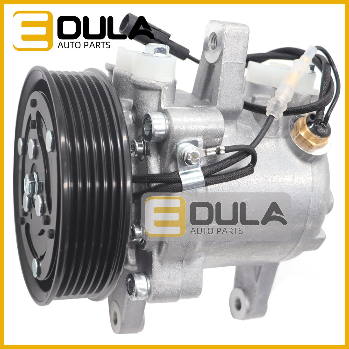The SV07E AC compressor is suitable for Kubota M126, M135, and M6 tractors. (3P99900620 447280-3050-)