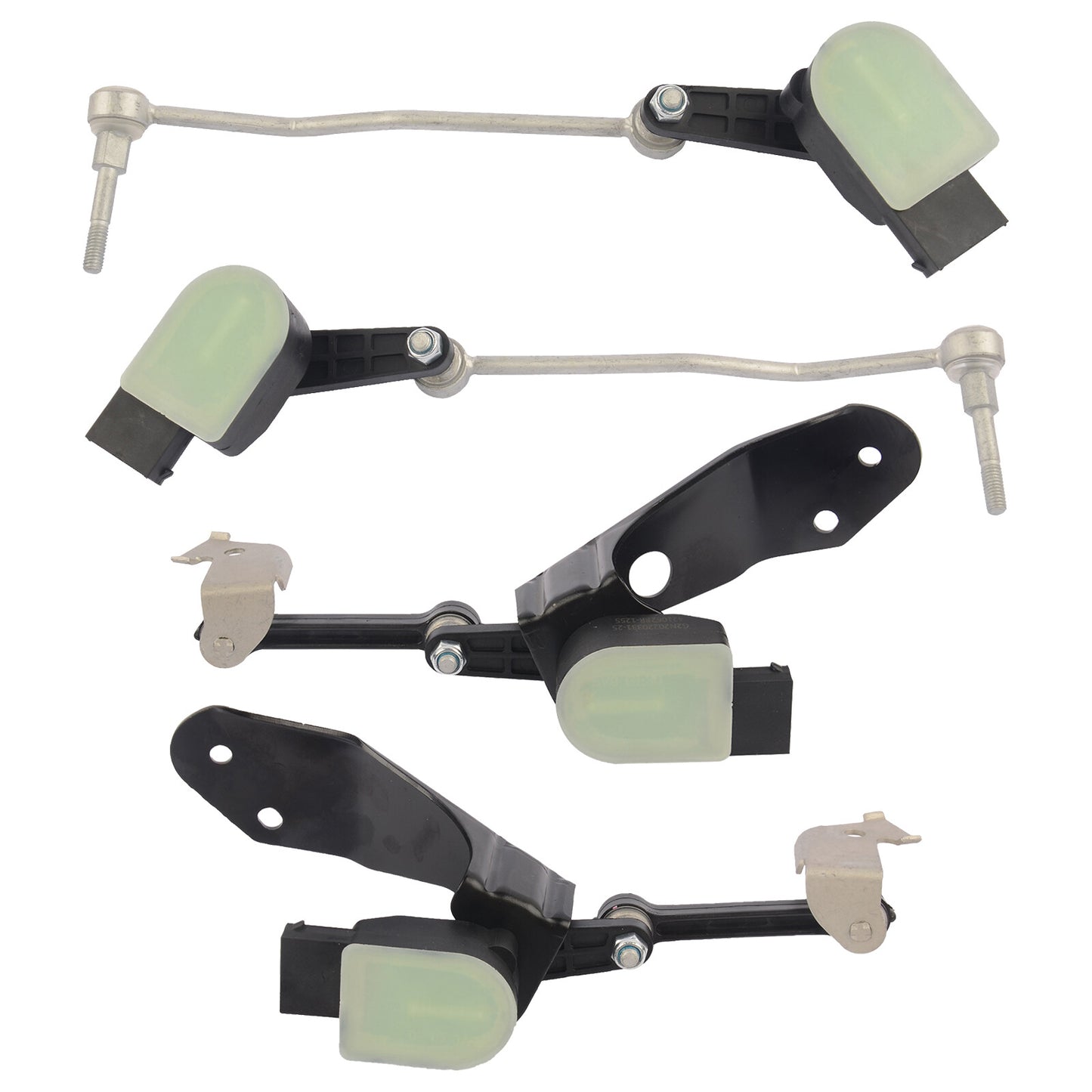 4pcs Front Rear Height Level Sensors for Audi for A8 S8 Quattro D3 4E2 4E8 3.0 4.2