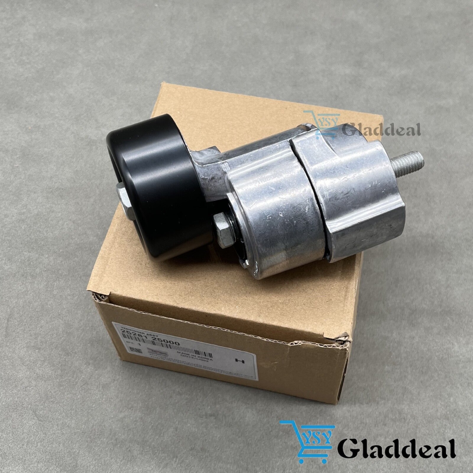 The new OE V-belt tensioner pulley kit is suitable for the 2006-2010 Sonata Optima Rondo 2.4L.