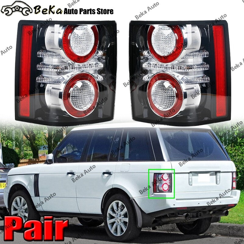 1 pair of 2010-2012 for Land Rover for Range Rover LED LHRH taillights (with bulbs)