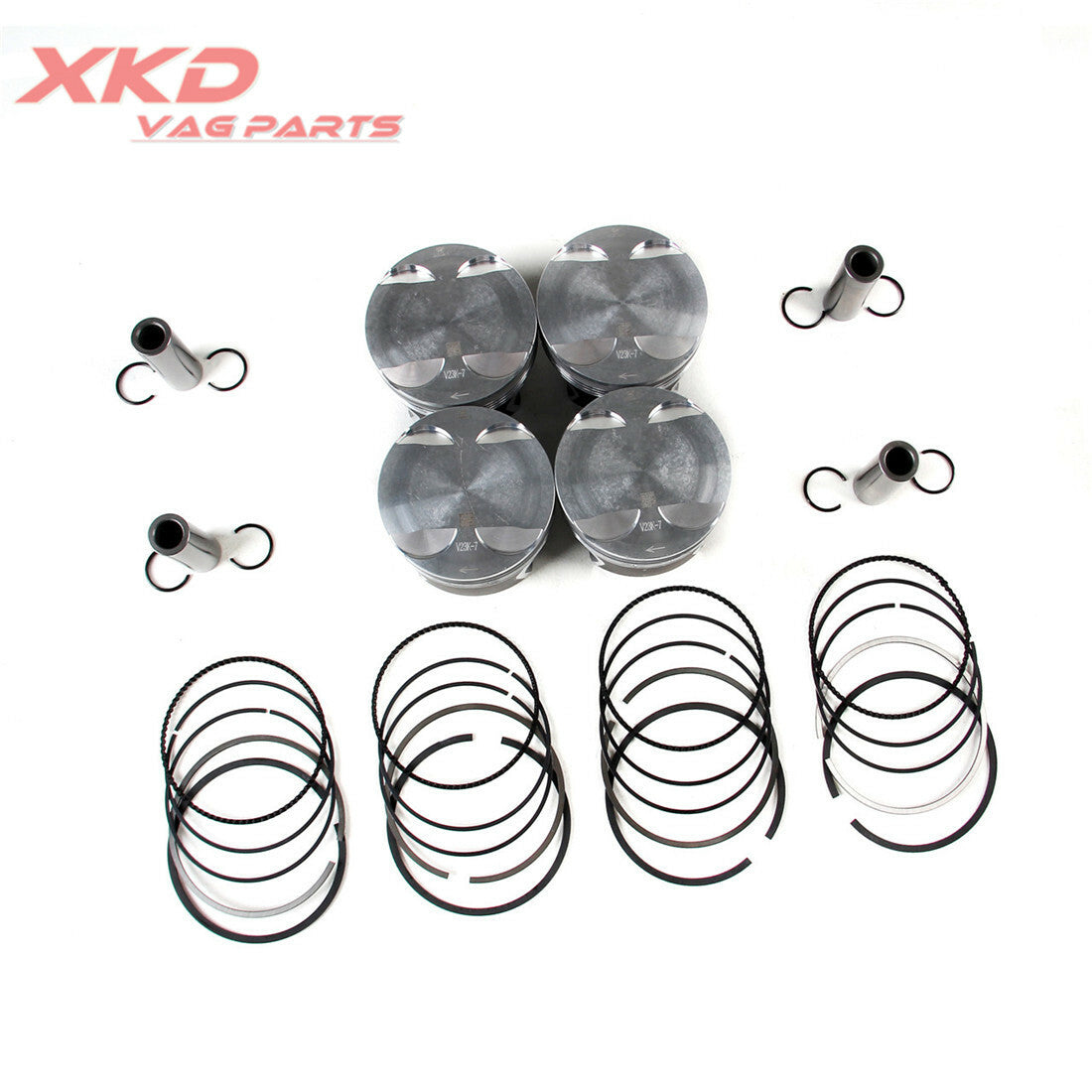 EA211 1.2T 71mm piston and ring kit suitable for Volkswagen for Golf , for Jetta , and for Audi A3 04E107065EE