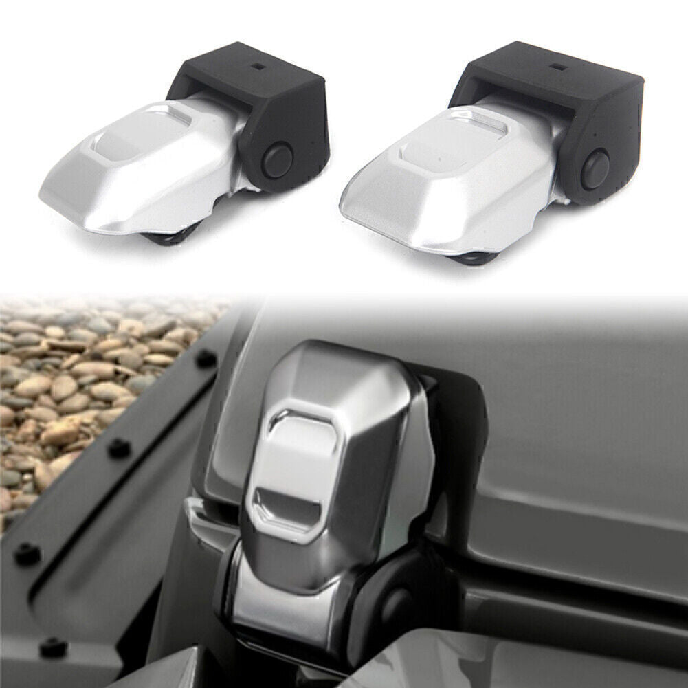 Hood Lock Latch for 2018-2021 for Jeep for Wrangler JL  2019-2021 Gladiator Silver 2PCs