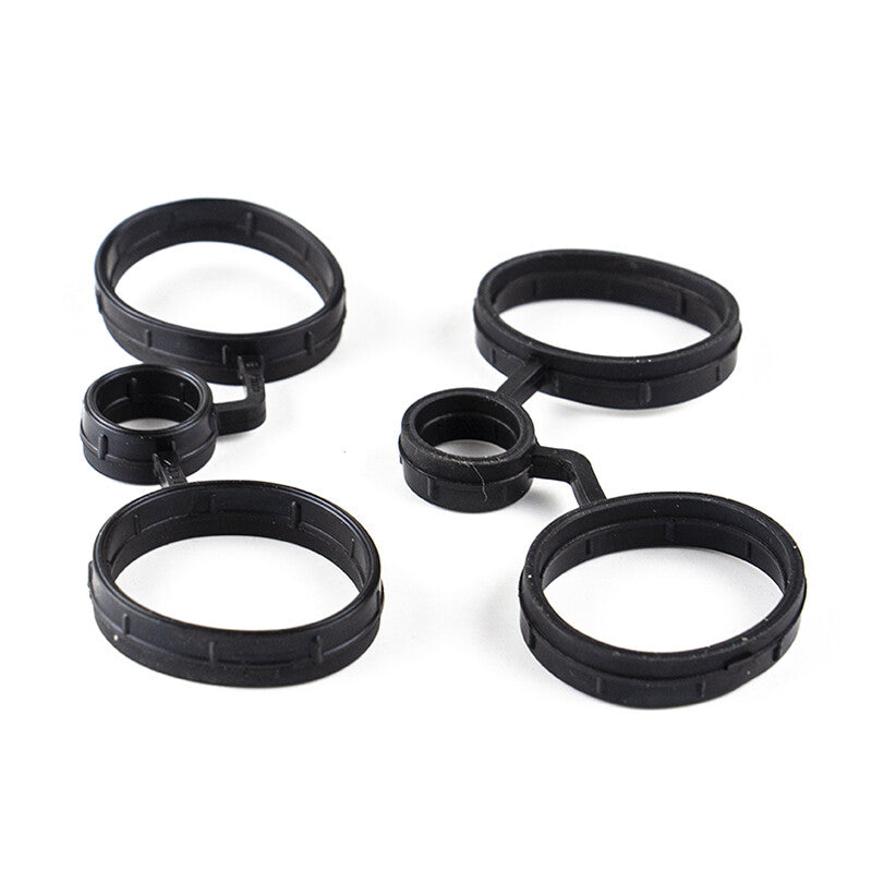 Engine rocker arm cover gasket and cylinder top cover seal suitable for Peugeot 208, 2008, 308, and 308S.