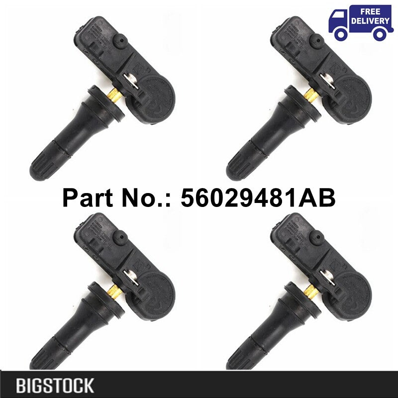 Car TPMS Sensor 56029481AB Tire Pressure Sensor 433MHz for Dodge for Ram 2009-2010