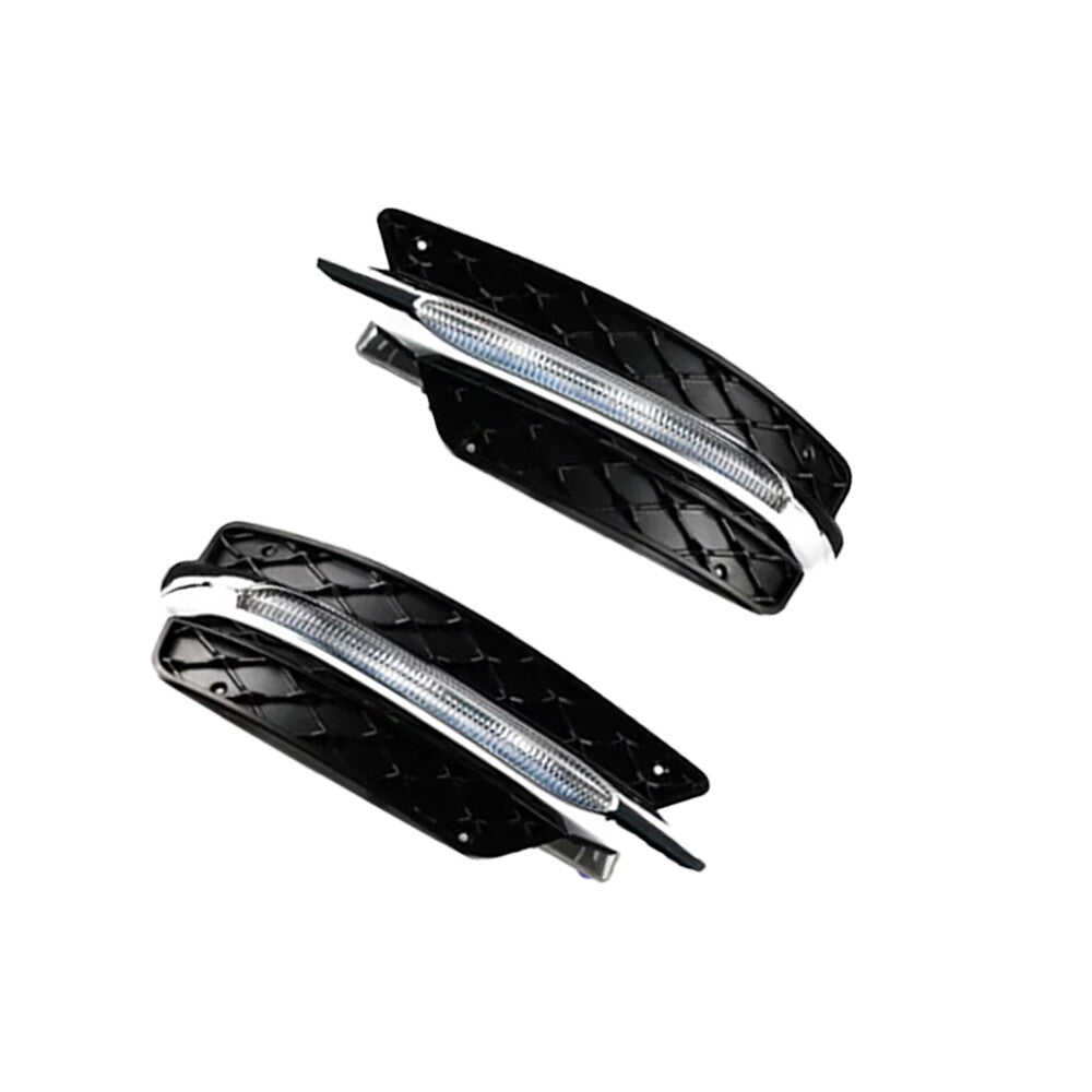 Daytime Running Light Fog Lamp DRL LED Pair Fits for Benz W204 C-Class 2013-2014