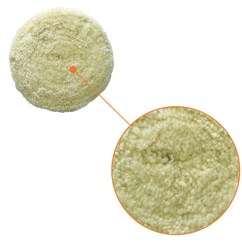 Polishing Pad Buffer Pad 7-inch Wool Hook Buffer Pad for Polishing and Polishing