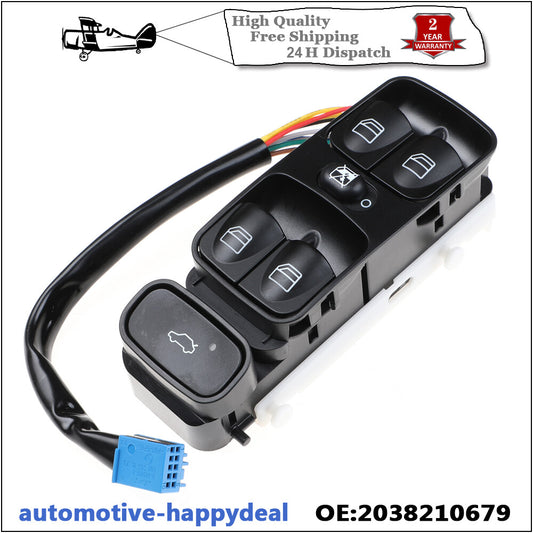 Electric Power Control Window Switch for Mercedes C Class W203 C180 C200 C220