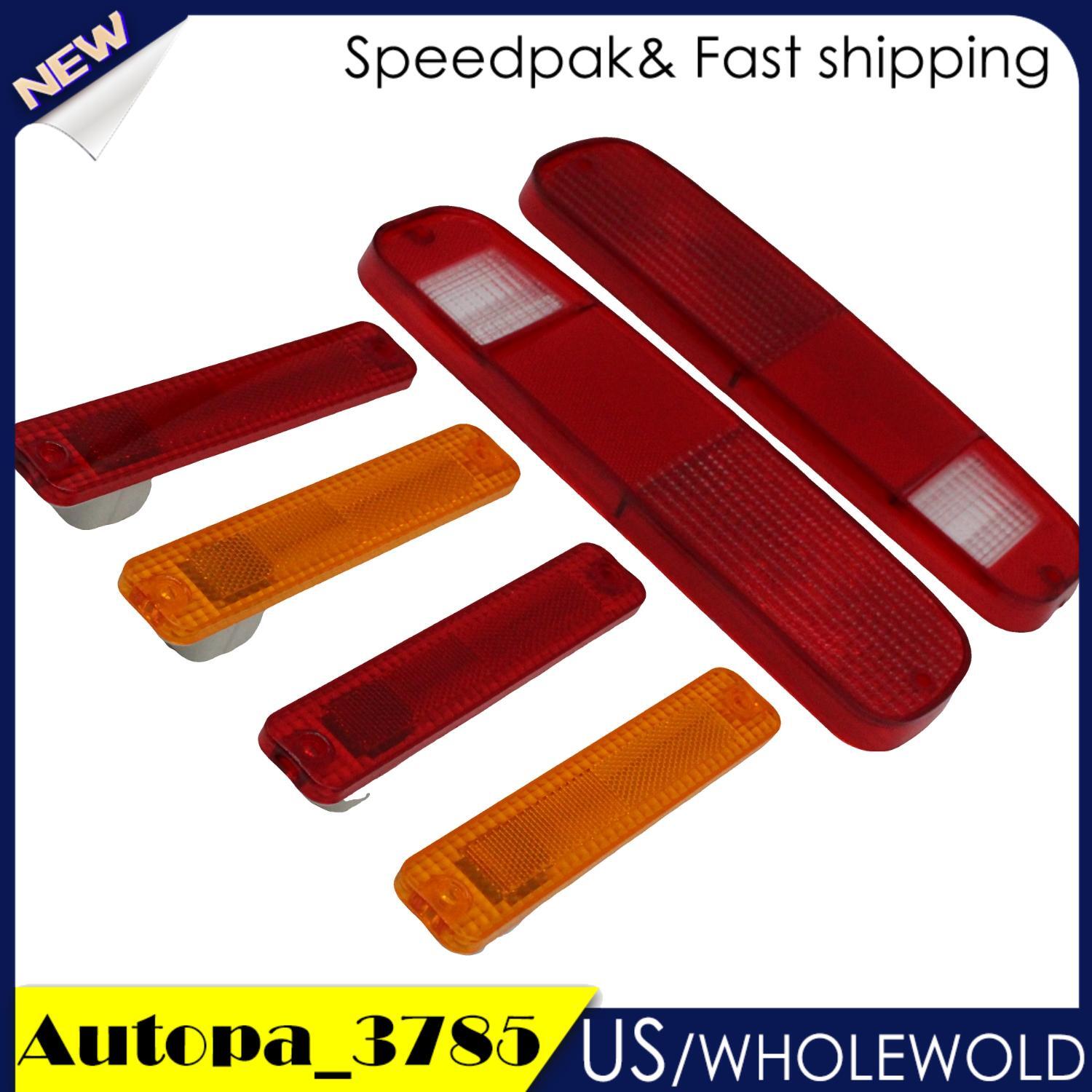 6x Tail Side Fender Light Kit Fit 73-79 for Ford Truck, for Ford Bronco,Econoline 78-79
