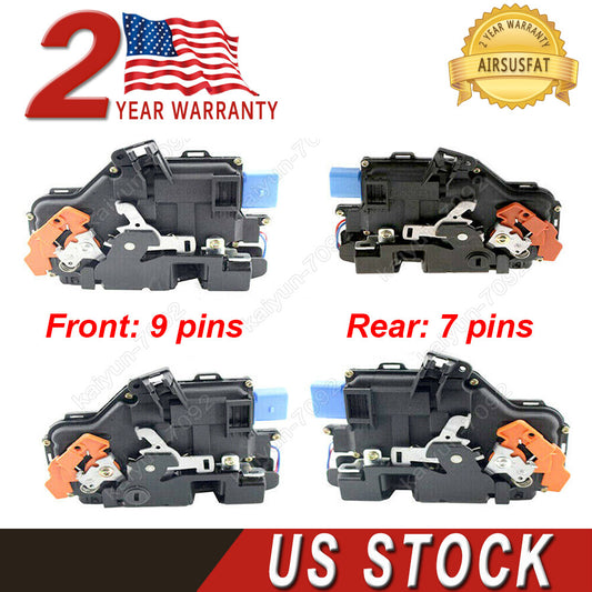 4x for PORSCHE Touareg for Cayenne for VW 7L Phaeton Door Lock Latch Actuator 7L0839016D