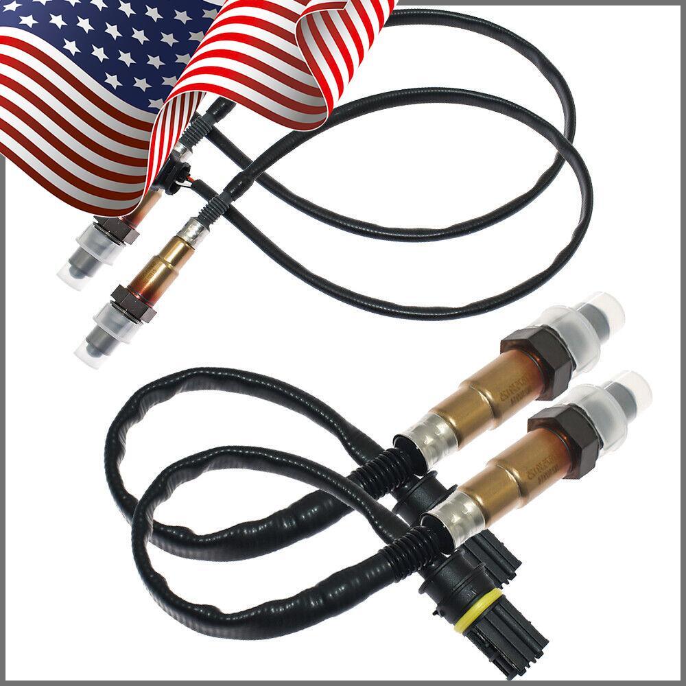 4X Upstream Downstream Oxygen O2 Sensor for BMW X5 xDrive 48i 4.8i 07-2010 4.8L
