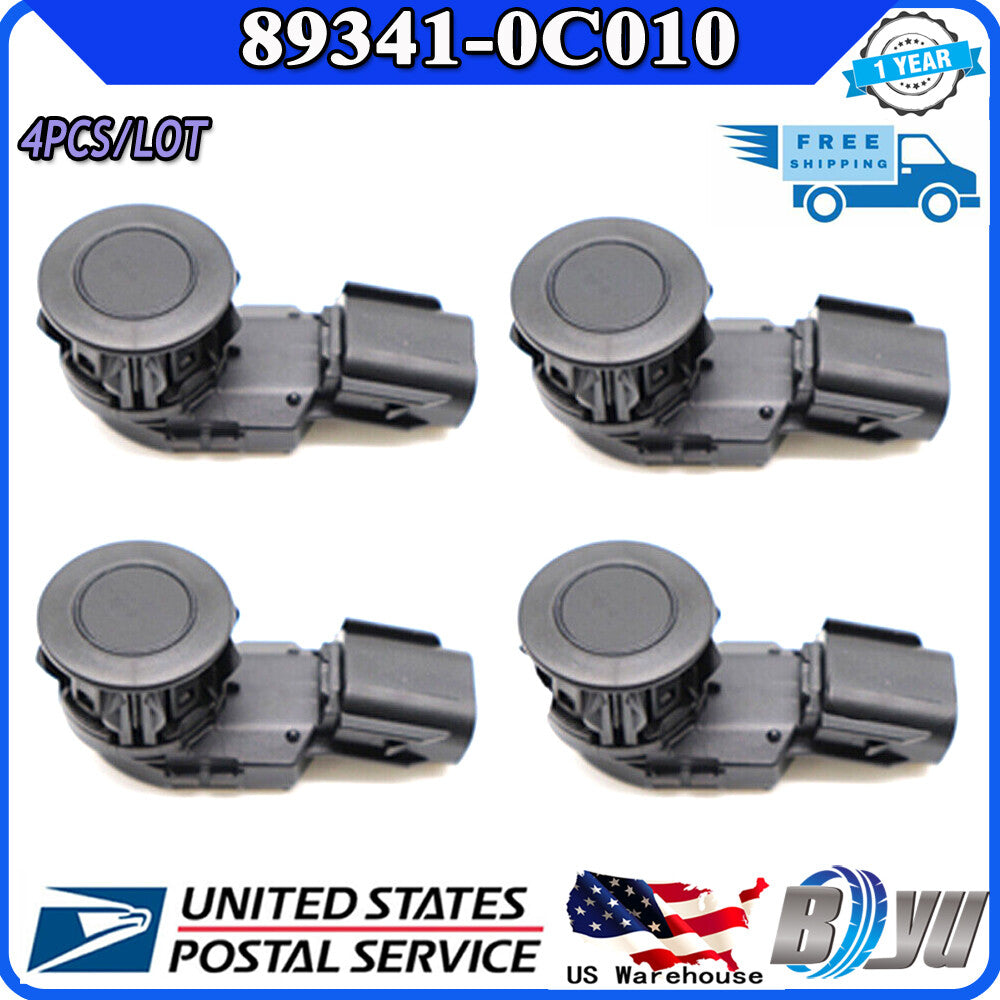 Car parking sensor suitable for Toyota Tendera 4.0/4.6/5.7L 13-16 4P Black PDC 89341-0C010