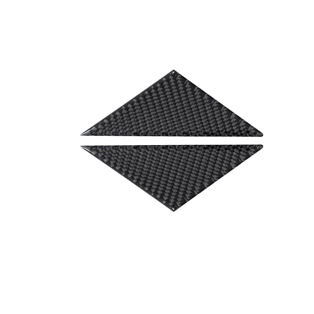 Carbon Fiber Rearview Mirror A-pillar Cover Trim for Porsche 718 2016-2022