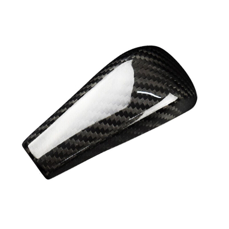 Gear Shift Knob Cover Trim Real Carbon Fiber for BMW X1 E90E92E93E87 2007-2012