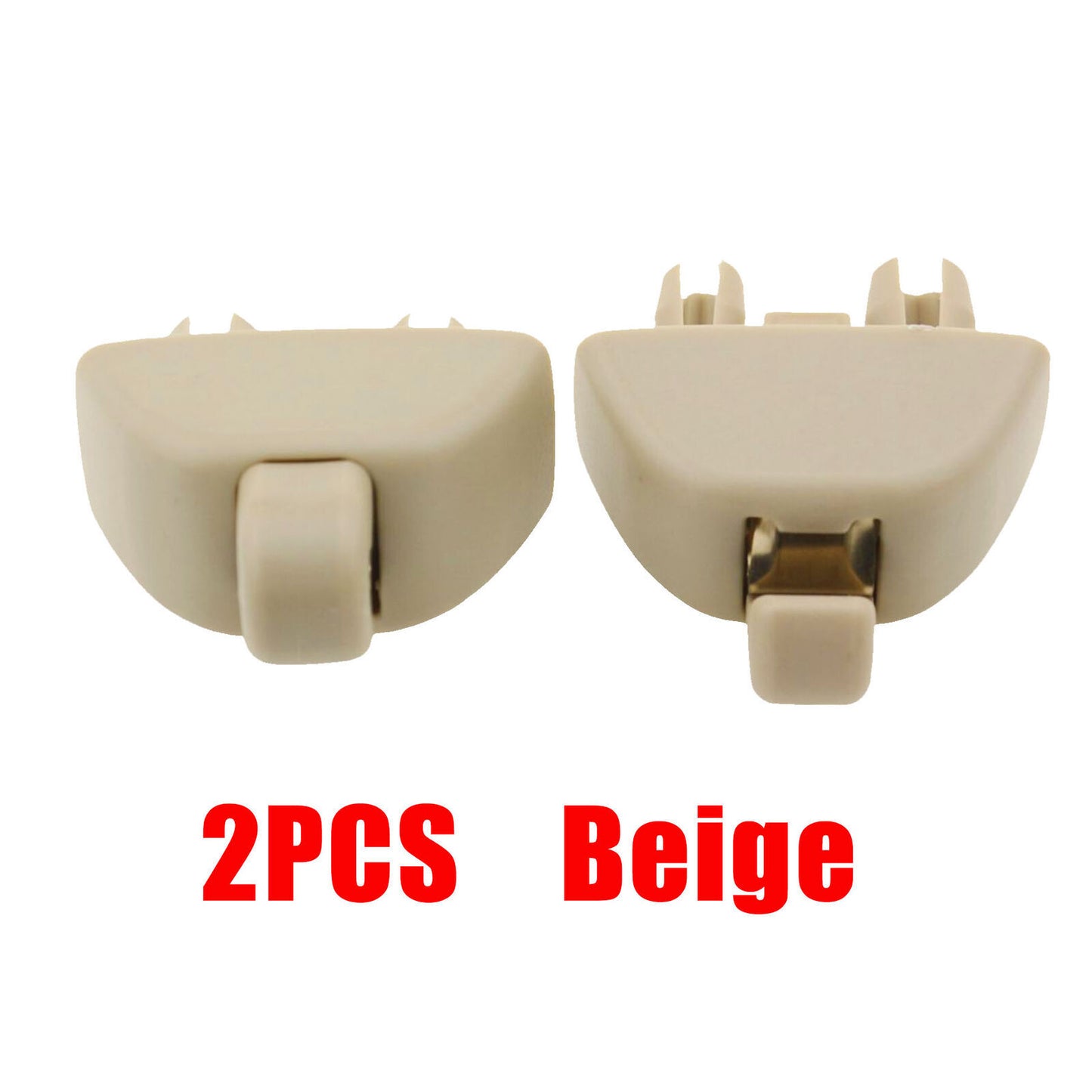 2X Sun Visor Hook Clip For 2012-15 for VW for Volkswagen for Passat 6R0857561Y20
