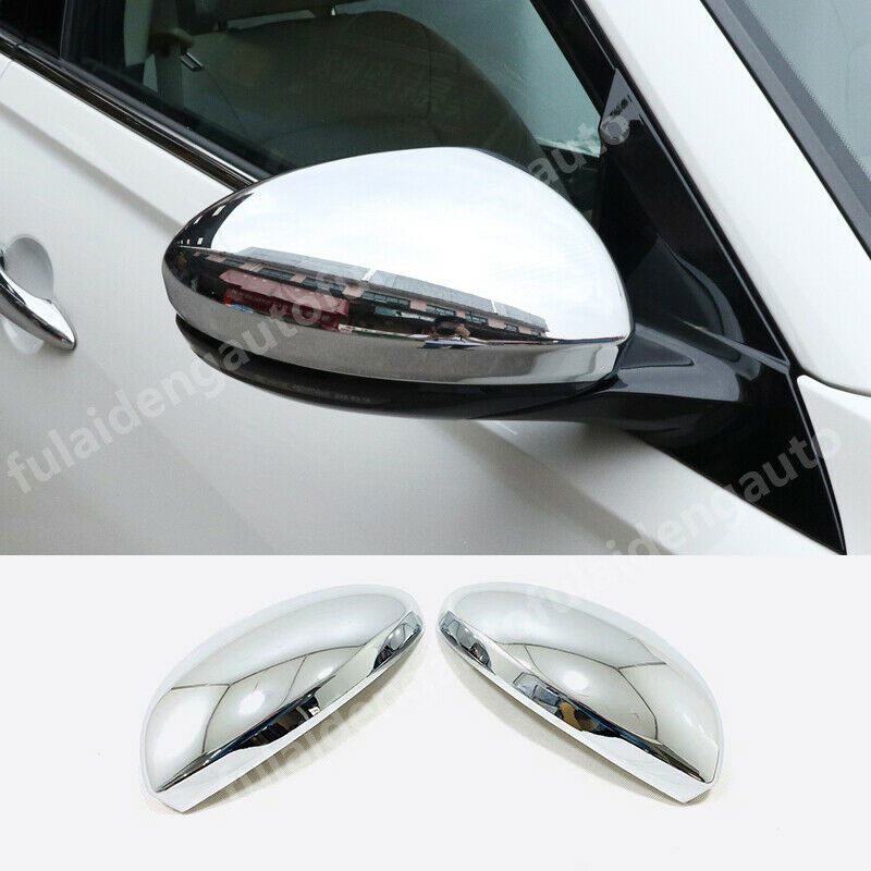 2P for Nissan Teana Altima 2019-2022 Chrome ABS Rearview Side Mirror Cover Cap