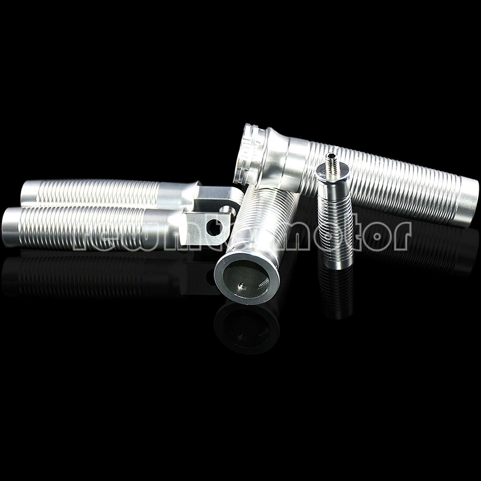 Chrome Handlebar Grip+Foot Pegs+Shift Pedal Fit for Harley Sportster Softail