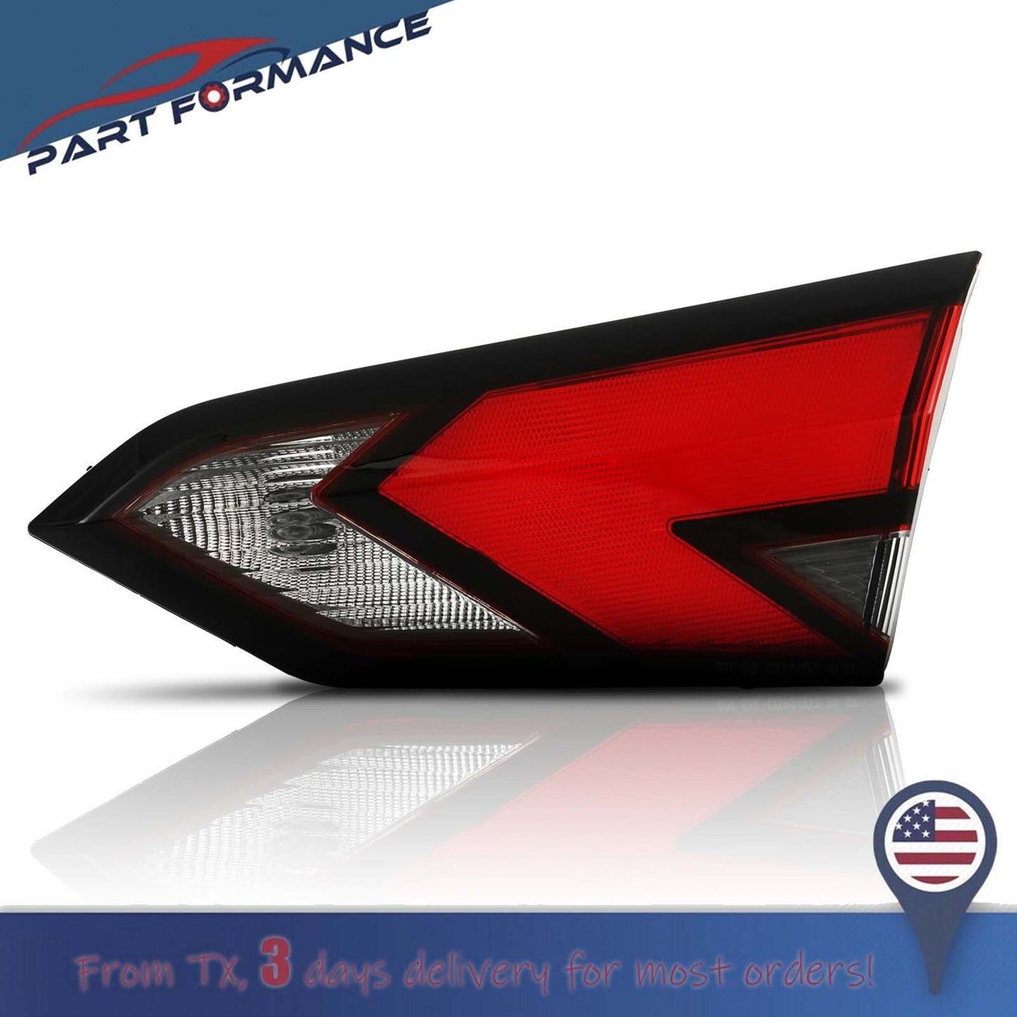 Applicable to 2020-2023 for Nissan Versa taillights, brake lights, rear lights, and passenger-side lights.