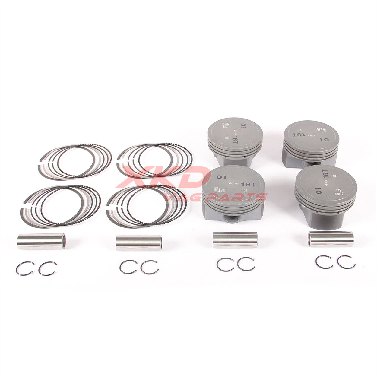 1.6T Piston and Ring Kit for Buick for Chevrolet for Cruze for Opel Astra Z16LER Z16LET