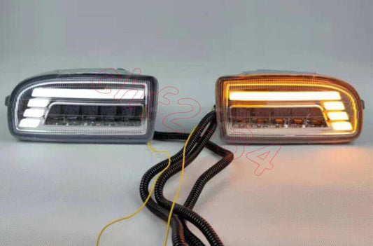 DRL LED Daytime running lights/ Fog lights for Toyota for Land Cruiser FJ100 98-2007