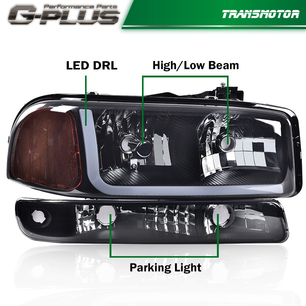 LED DRL Car Light for Seniors 99-07 for GMC for Sierra for Yukon
