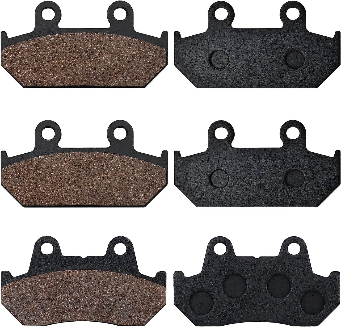 Front Rear Brake Pads for Honda GL1500A Aspencade GL1500I Interstate 1988-2000