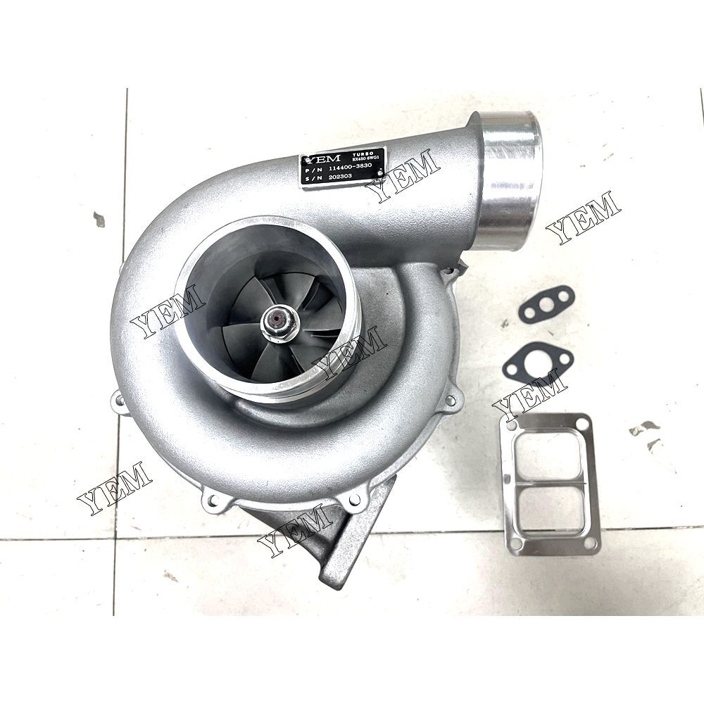 6WG1 turbocharger 114400-3830 is a spare part for Isuzu diesel engines.