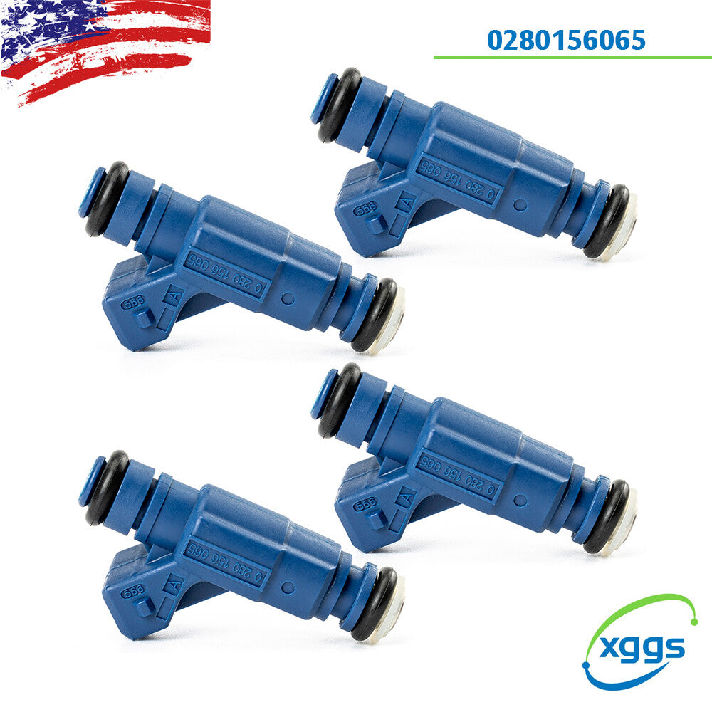 Set of 4 Fuel Injector 0280156065 for Audi for A4 for A4 Quattro for VW for Passat 1.8