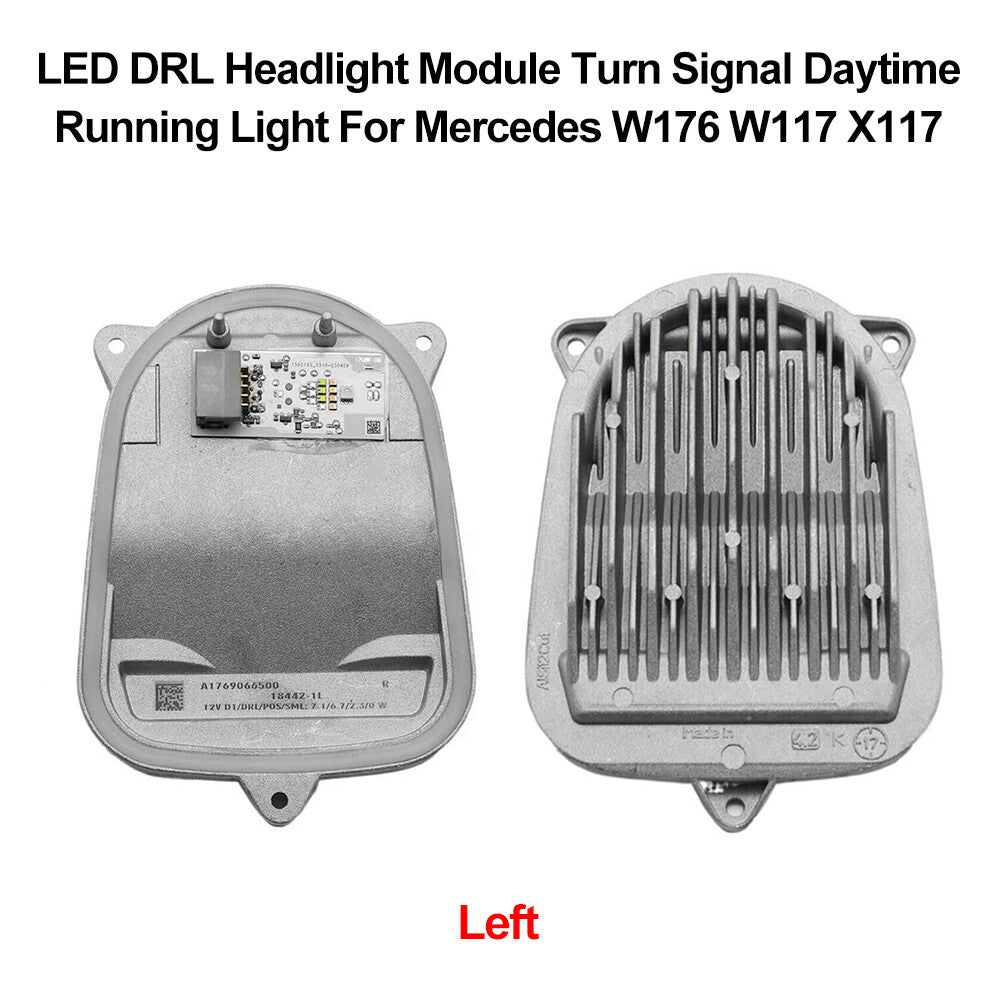 For A1769066500 for Mercedes A W176 CLA W117 LED DRL Headlight Control Unit Left