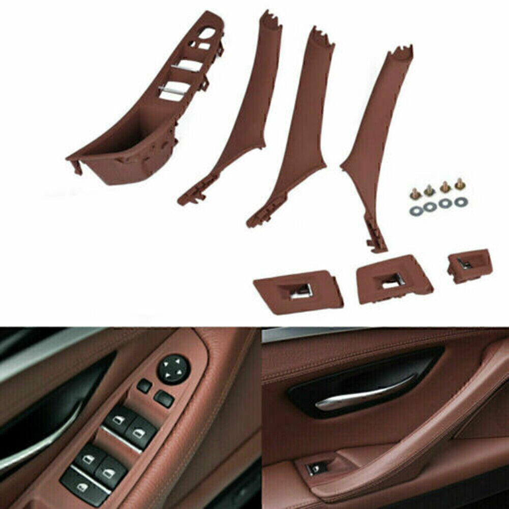7X Door Handle Window Lift Switch Button Frame Panel for BMW F10 F11 F18 2010-17