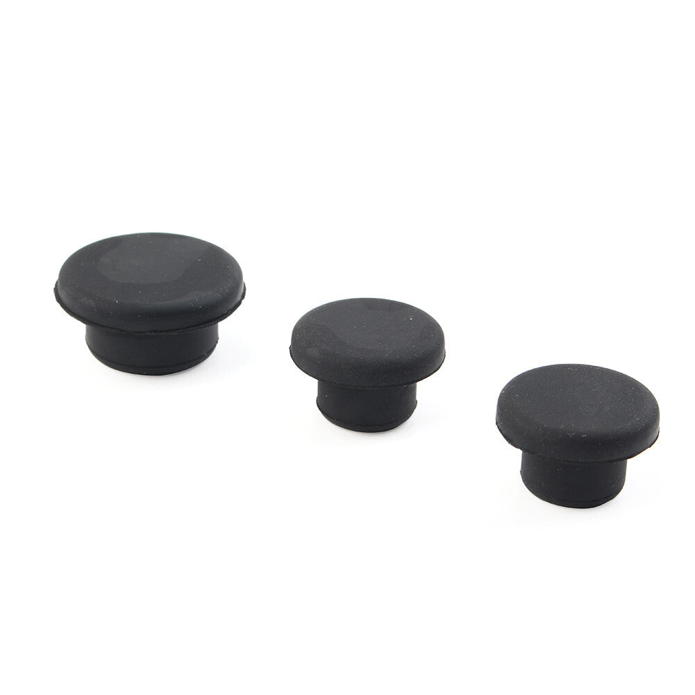 Tailgate Rubber Plug Dust Plugs Fit for Jeep for Wrangler JL 2018-up Black Car 3pcs