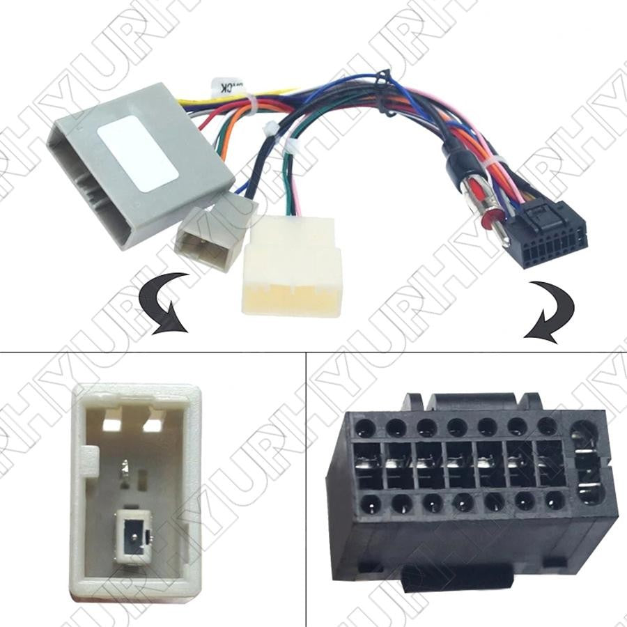 Car Multimedia Android Player 16Pin Wiring Harness Connector for Honda for Civic