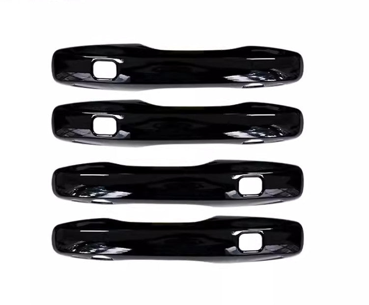 for Volvo XC60 2018-2024 Glossy Black ABS Exterior Side Door Handle Cover Trims