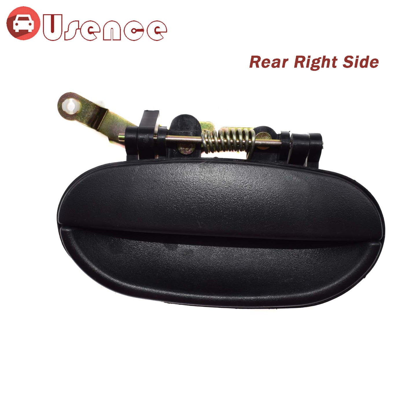 Rear Right Outside Black Door Handle 8366022000CA for Hyundai Accent 1995-1999
